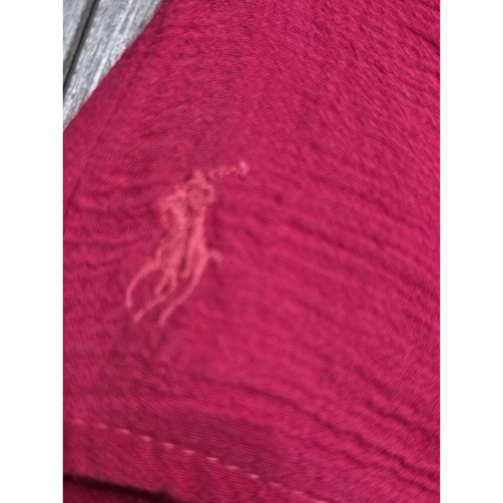 Ralph Lauren Childrenswear Girl's Pink Crotched Trim Gauze Top Size 10 A003807 - Picture 3 of 13